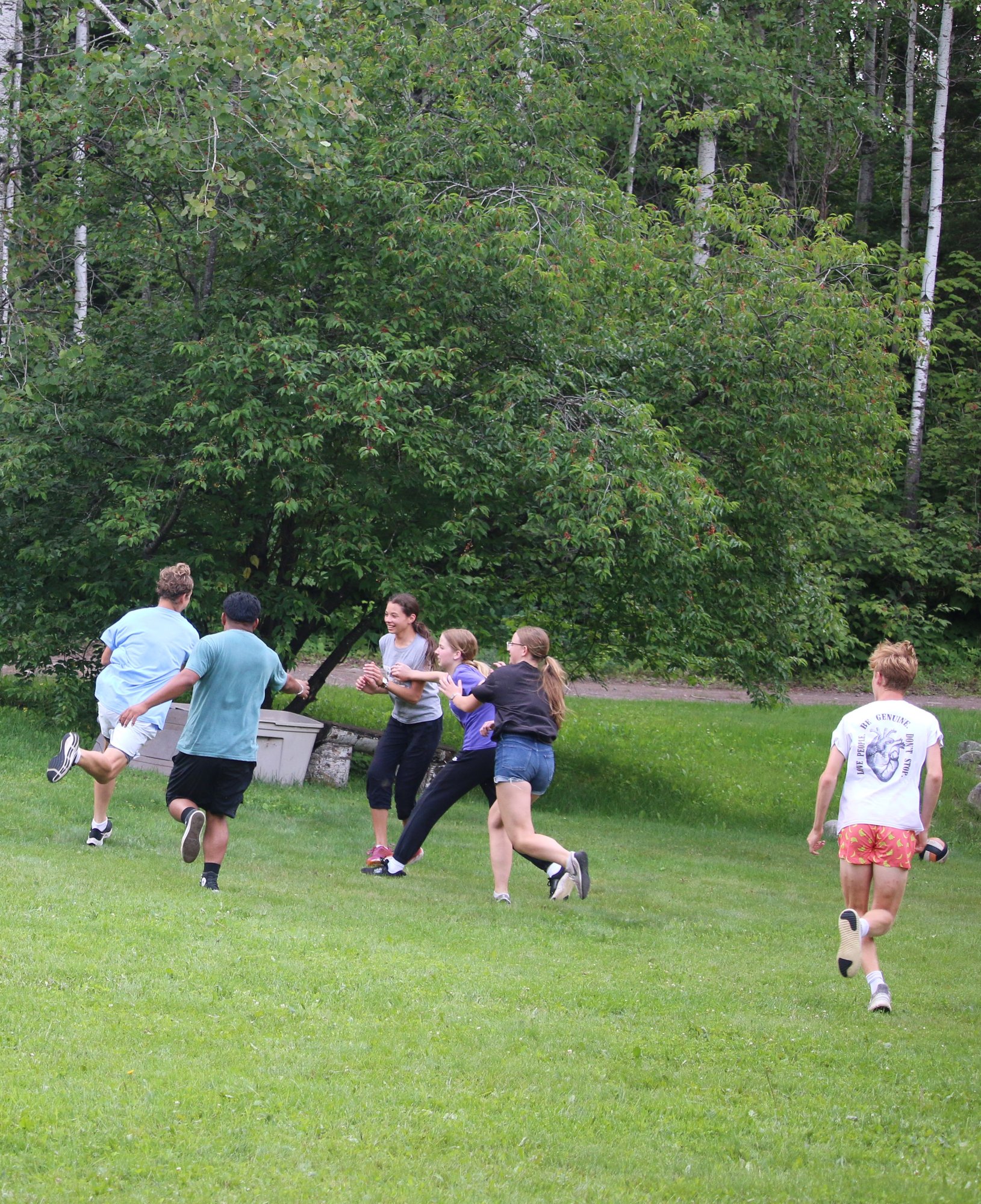 Christian Youth Letting Off Steam at Leadership Quest